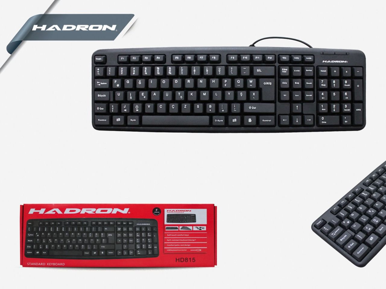 HADRON HD815A Türkçe F Klavye