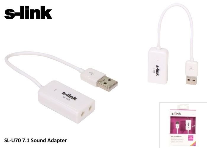 S-link SL-U70 7.1 Sound Adapter