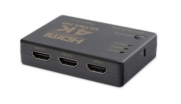 Hadron Hd236 4K Hdmi Switch - 3 Port Kumandalı Adaptörlü
