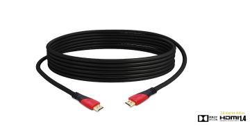 Hytech HY-HDM32 Hdmi to Hdmi 30m Altın Uçlu Hdmi Kablo...100 Mbps Ethernet Destekli 3D ve 4K Yayın Uyumlu 4096×2160 Piksel Dijital Sinema Çözünürlüklü Dolby Ses İletimli 1.4 Seri Altın Uçlu Hdmi Kablo