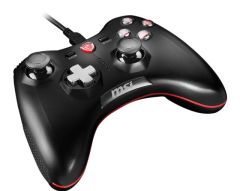 MSI GG FORCE GC20 OYUN KOLU PC/KONSOL/ANDROID 4.1+ DESTEGI 2 MILYON BASIS ANAHTARLAR CIFT TITRESIM MOTORU 2M/30CM ANTROID KABLO USB 2.0
