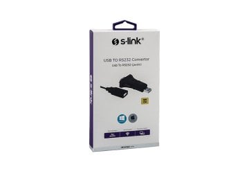 S-link Swapp SW-U612 Siyah Usb To RS232 Çevirici