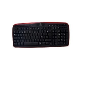 Everest KB-699 Siyah/kırmızı USB + Usb Port Q Multimedia Klavye