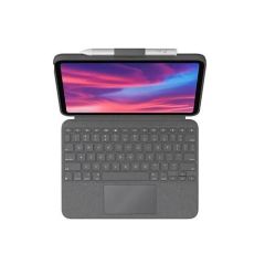 LOGİTECH COMBO TOUCH İPAD 10.9 İNÇ 10. NESİL İLE UYUMLU ÇOK YÖNLÜ KLAVYELİ KILIF - GRİ 920-011381