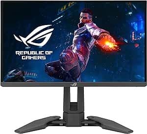 ASUS ROG SWIFT PG248QP 24.1 Esports TN HDR 1920x1080 0.2MS 540HZ DP HDMI USB VESA 3YIL EYECARE, FLICKER-FREE,CERCEVESIZ,DUSUK MAVI ISIK Monitör