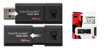 Kingston DataTraveler 100 G3 Usb 3.1 32 Gb Bellek - DT100G3/32Gb