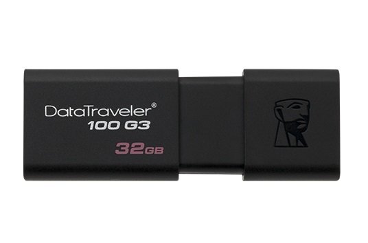 Kingston DataTraveler 100 G3 Usb 3.1 32 Gb Bellek - DT100G3/32Gb