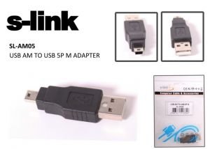 S-link SL-MA05 Usb AM TO 5Pin Adaptör