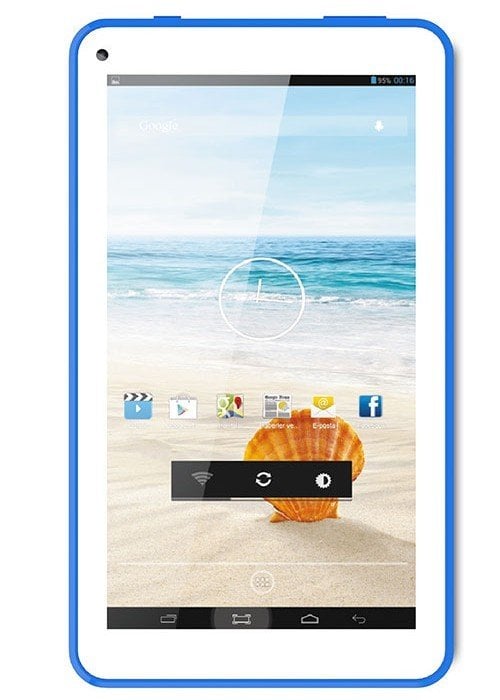 Everest EVERPAD DC-1112 Çift Kameralı 3G Wi-Fi ve Bluetooth Özellikli Usb Girişli 7'' HD Panel 512 DDR3 1.3GHz Quad Core 4 Çekirdek 8GB Android 4.4 Kitkat Micro Sd Destekli Ekran Koruyucu Hediyeli Mavi Renk Tablet Pc