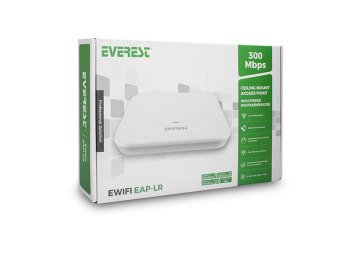 Everest EWİFİ EAP-LR 300 Mbps 11N 2.4GhzTavan Kablosuz Router Acces Point