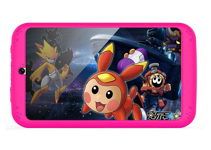 Everest EVERPAD DC-1545 Çift Kameralı Wi-Fi Özellikli 7'' HD Panel 1Gb DDR3 1.3GHz Quad Core 4 Çekirdek 8GB Android 6.0 Marshmallow Micro Sd Destekli Özel Ayaklı Tasarım Pembe Renk Çocuk Tablet Pc