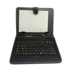 7'' KLAVYELİ TABLET KILIFI DERİ TÜRKÇE USB GİRİŞ