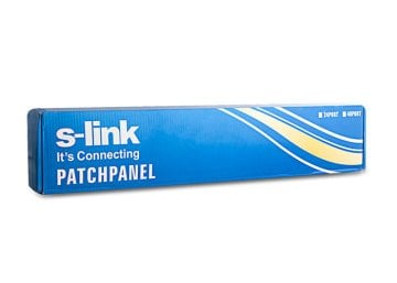 S-Link SL-P648 48' li UTP CAT6 Dolu Patch Panel