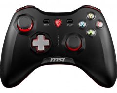 MSI GG FORCE GC30 OYUN KOLU KABLOSUZ 600MAH BATARYA PC/KONSOL/ANDROID 4.1+ DESTEĞI 2 MILYON BASIS ANAHTARLAR ÇIFT TITRESIM MOTORU 2M