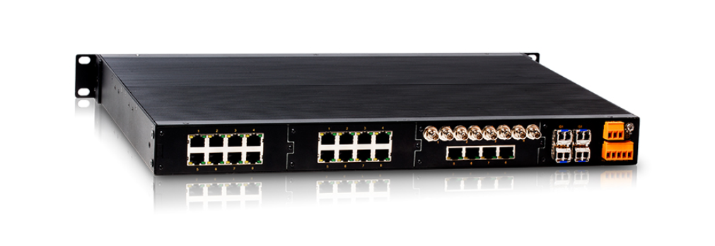 Kyland Sicom3024p 24 Port Layer 2 Iec 61850 Endüstriyel Switch Rackmount 4 Sfp Yönetilebilir