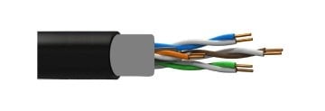 HCS DataLink 250 Cat6 U/UTP 100 Ohm Harici Yatay Lan Kablo