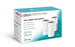 TP-LINK DECO E4 1200 MBPS TÜM EVİ KAPSAYAN MESH WI-FI SİSTEMİ (ÜÇLÜ PAKET)