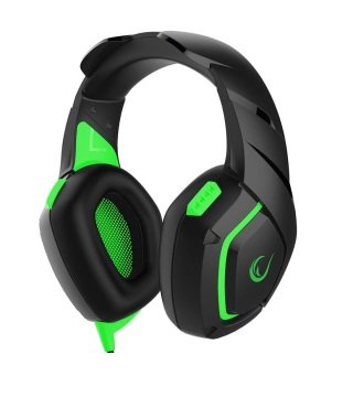 Rampage RM-K7 MAGNIFIC Siyah/Yeşil 7.1 Surround Sound System USB Mikrofonlu Oyuncu Kulaklığı