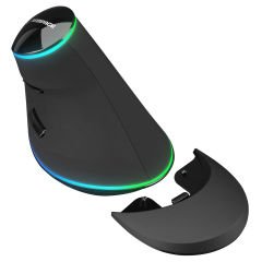 Rampage SMX-R618 TERRIFIC Siyah RGB Efektli 4000dpi 6 Tuşlu Ergonomik Mouse