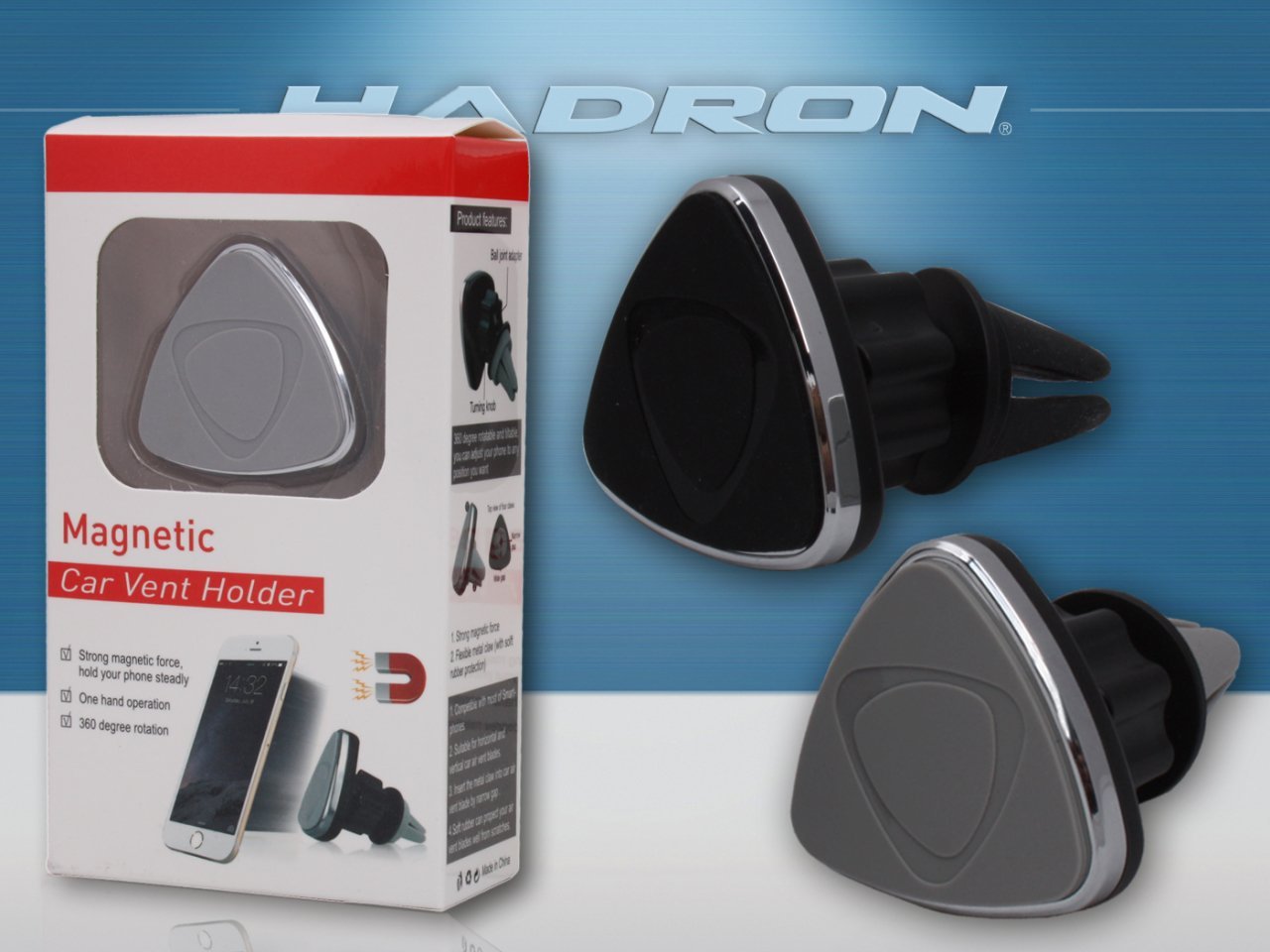 HADRON HD2953/100 TELEFON TUTACAĞI HAVA IZGARASINA MIKNATISLI