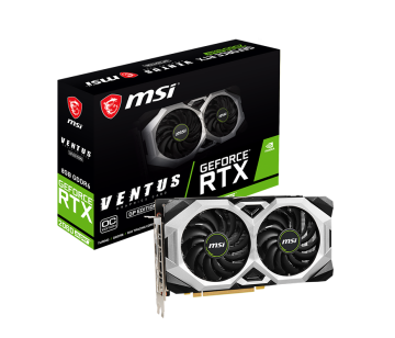Msi GeForce Rtx 2060 Super Ventus Gp Oc 8Gb Ddr6 256b Nvidia Turing Ekran Kartı