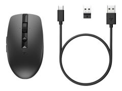 6E6F0AA 715 Rechargeable Multi-Device Bluetooth Mouse-EURO