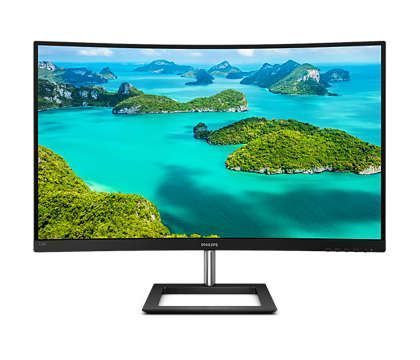 PHILIPS 328E1CA-00 31,5'' 3840x2160 4Ms 60Hz DP HDMI Kavisli Siyah VA LCD  Monitör