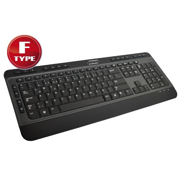HIPER F-3900 MULTIMEDIA F KLAVYE USB SİYAH (KUTUSU DEFOLU)