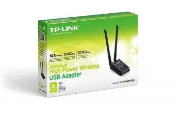 TP-LİNK 300Mbps Yüksek Güçlü USB Sinyal Alıcı