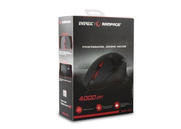 Everest Rampage SMX-R7 Siyah 4000 Dpi Oyuncu Mouse