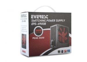 Everest EPS-4900B Real-300W Peak-350W 3*Sata Power Supply