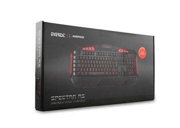 Rampage SPECTRA R5 Siyah USB 7 Renk Aydınlatmalı Q Multimedia Makrolu Gaming Klavye