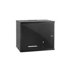 Demonte 19\'\' 9U 400 Soho Duvar Tipi Rack Kabinet Siyah