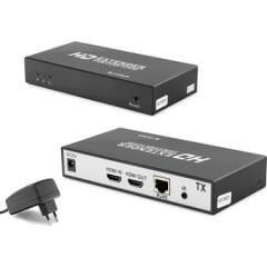 HADRON HDX1349 HDMI EXTENDER 200M SİYAH