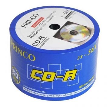 Princo 50'li li Boş CD-R Kutu Orjinal