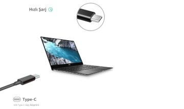 Compaxe CLH-363 Hp Compaq Notebook Şarj Aleti 45 W Usb-C Adaptör... Yüksek Verimli 20V 2.25A / 15V 3A / 9V 3A / 5V 3A Type  C Konnektörlü Kolay Taşınabilir Tasarım Universal Hp 45 W Type-C Ac Adaptör