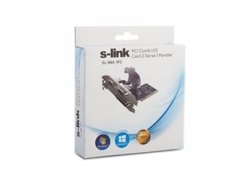 S-link SL-985-1P2 PCI Serial 2 Port+Paralel 1 Port Kart