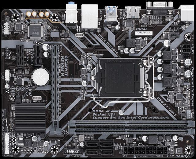 Gigabyte H310M-H INTEL H310 1151 DDR4 2666MHZ DVI-D