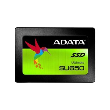 Adata Ultimate SU650 240GB 2.5'' SSD...540/450/s Yüksek Hızlı 3D Nand ve ECC Teknolojili Özel Yazılım Destekli Adata Ssd
