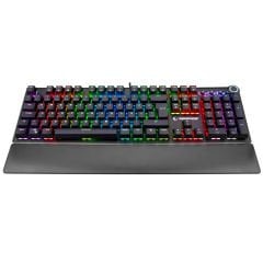 Rampage KB-R92 THUNDER Siyah USB Bilek Destekli Blue Switch Full RGB Q Gaming Oyuncu Mekanik Klavye