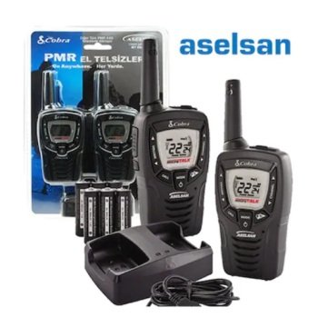 Aselsan Cobra PM865 Lisanssız El Telsizi - 10Km PMR El Telsizi