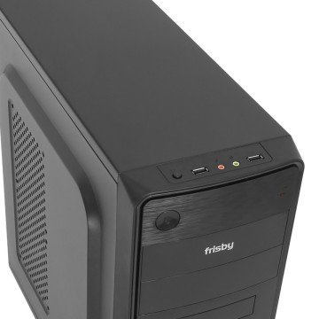 Frisby FC-2870B 300W Midi Tower Kasa...3 Farklı Boyutta Anakart Destekli Modern Tasarım Ofis Oyuncu Kasası