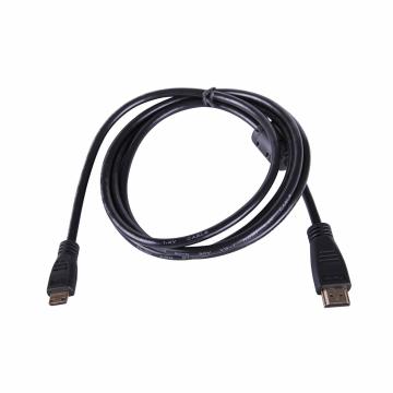 Flaxes FMH-03 Mini Hdmi to Hdmi 3MT 1,4Vr Altın Uç %100 Bakır Blister Kutu