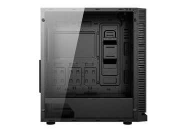 Rampage Falcon-X Siyah Usb3.0 4* Sese Duyarlı RGB Fan Temperli Cam Gaming Kasa