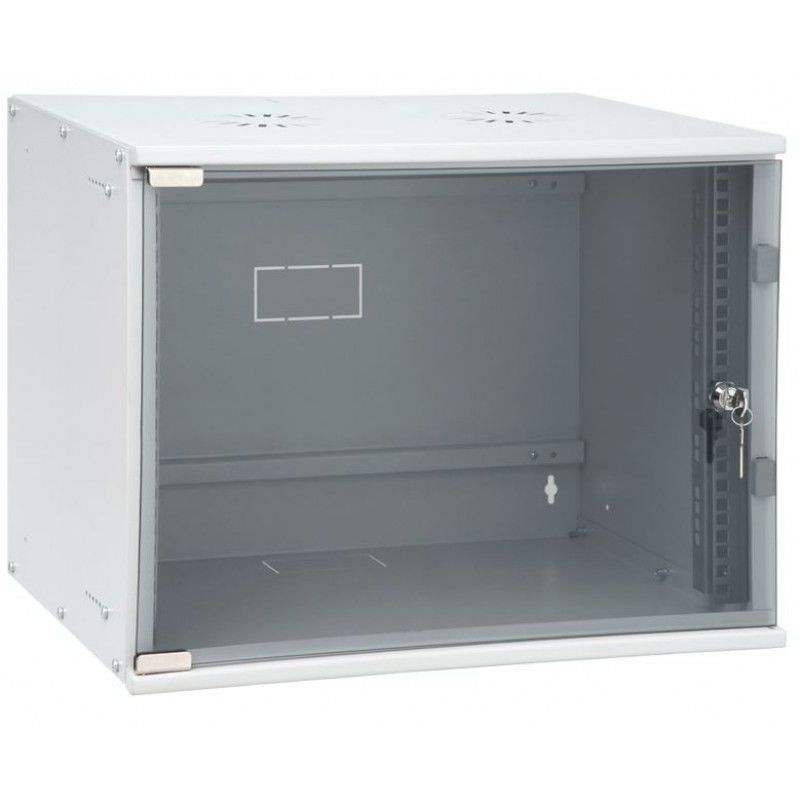 AGER 9U 510x400mm Duvar Tipi Beyaz Kabinet Demonte SOHO AG-SH09U5140B1-CBAA-B-D1