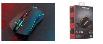 Rampage Shine Smx-R15 Rgb Makrolu Gaming Mouse - 10000dpi 2Ms Oyuncu Mouse