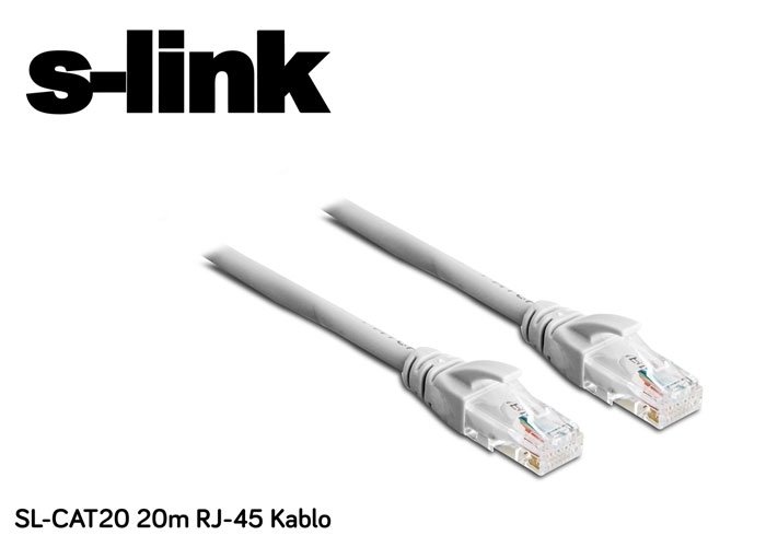 S-link SL-CAT20 20m RJ-45 Kablo