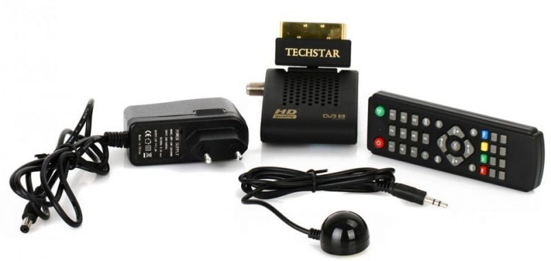 TECHSTAR SCART MİNİ UYDU ALICISI * HIZLI KANAL GEÇİŞİ !