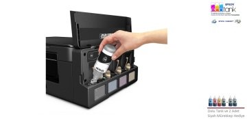 Epson Ecotank L3060 Tarayıcı Fotokopi Wifi Tanklı Yazıcı C11CG50401...Düşük Baskı Maliyetli Mobil Baskıya Uygun Çok Uzaklardan Baskı Olanağı Sağlayan Epson Email Print Teknolojili Kullanıcı Dostu Epson Tanklı Yazıcı