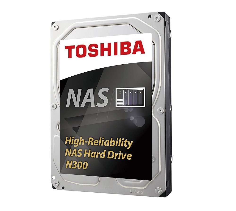 Toshiba N300 8TB Nas Hdd - Toshiba 3.5'' 8TB Sata 3.0 128MB 7200Rpm HDWN180UZSVA